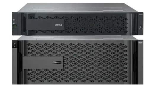 Front view of Lenovo ThinkSystem DG Series