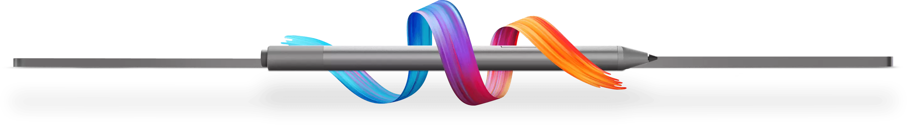 Lenovo Yoga Pen Wrapped in Colorful Ribbon