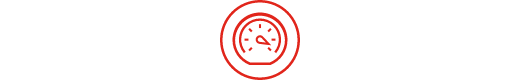 Line icon depicting proven workload performance